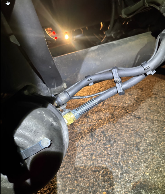 Tracking Down an Air Leak: Repairing a Right Front Brake Chamber Issue